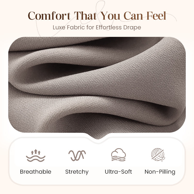 Elegante 3-delige set inclusief Lang vest, top en broek.