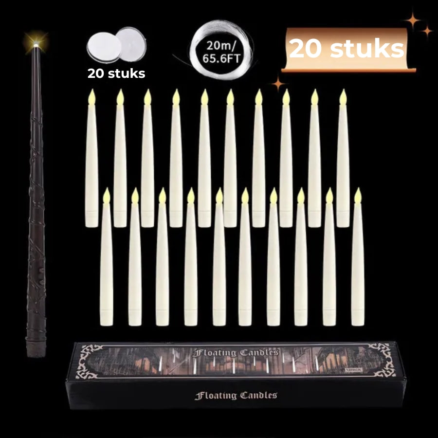 Magisch zwevende kaarsen (10st)