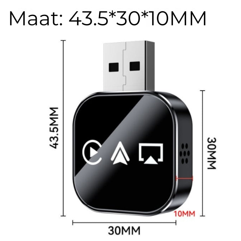 Draadloze Carplay Adapter V3 - Universeel